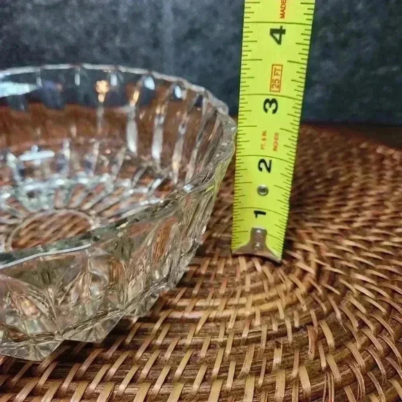 Cut Glass LEVER Design 20th Vintage Art Nouveau Deco France - Picture 10 of 10